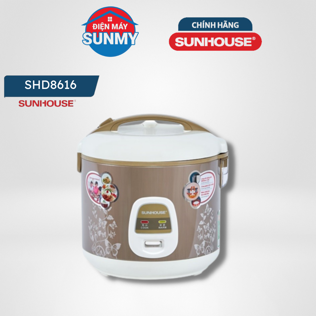 Nồi cơm điện 1.8L Sunhouse SHD8616