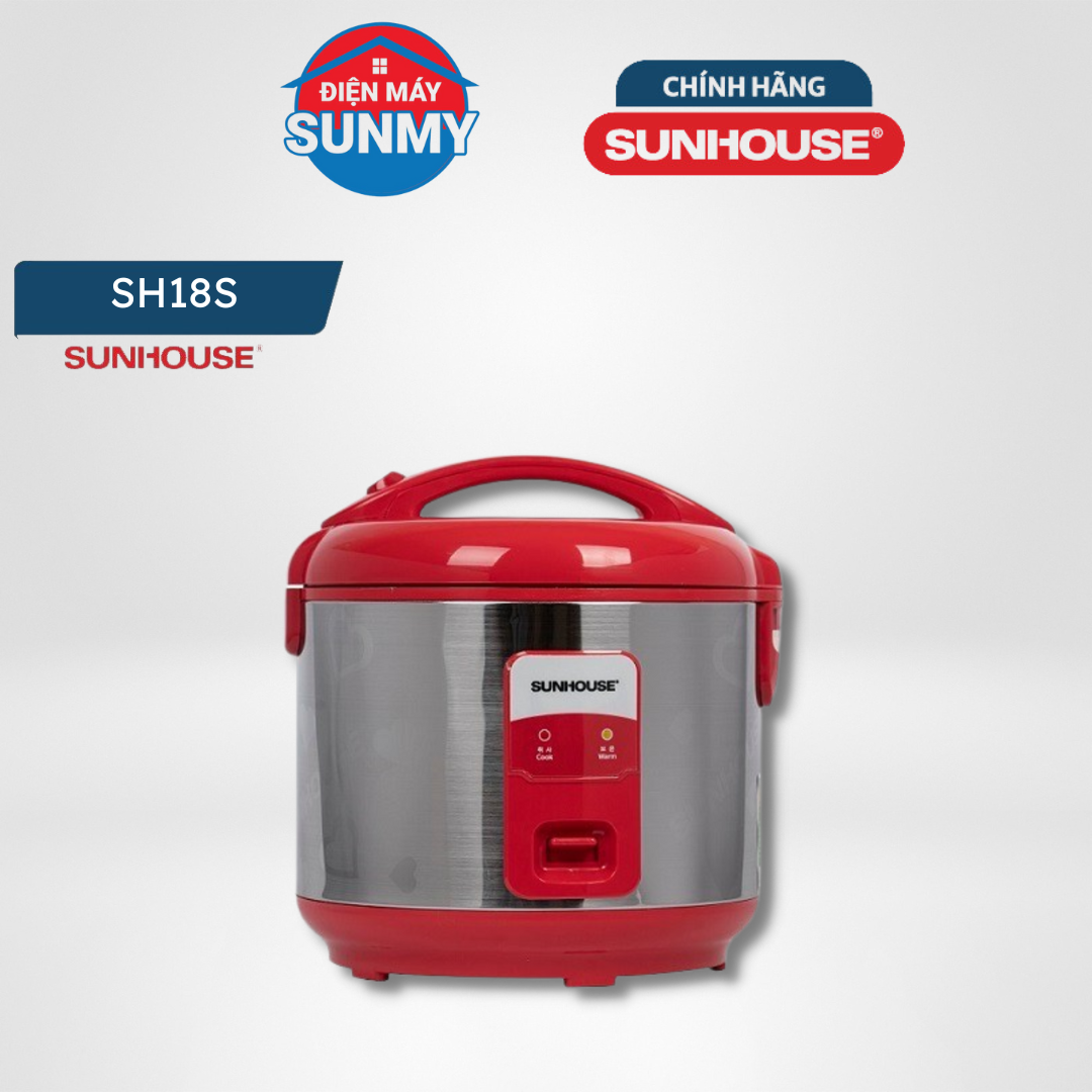 NỒI CƠM ĐIỆN 1.8L SUNHOUSE SH18S