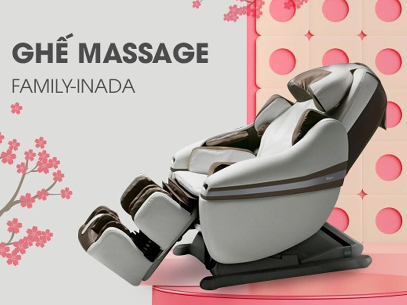 Ghế massage Family Inada có mấy loại Hot nhất hiện nay?