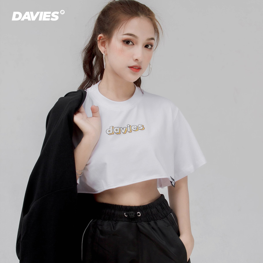 áo croptop rộng local brand 