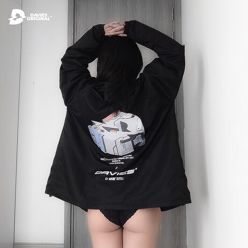 áo khoác dù streetwear hai lớp local brand 