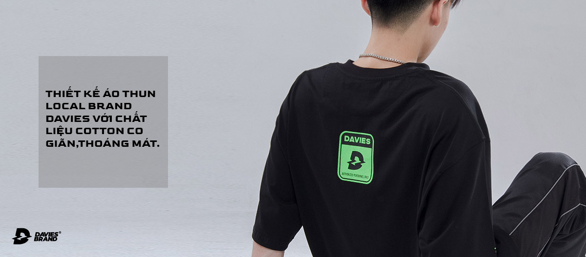 áo thun local brand davies đẹp 