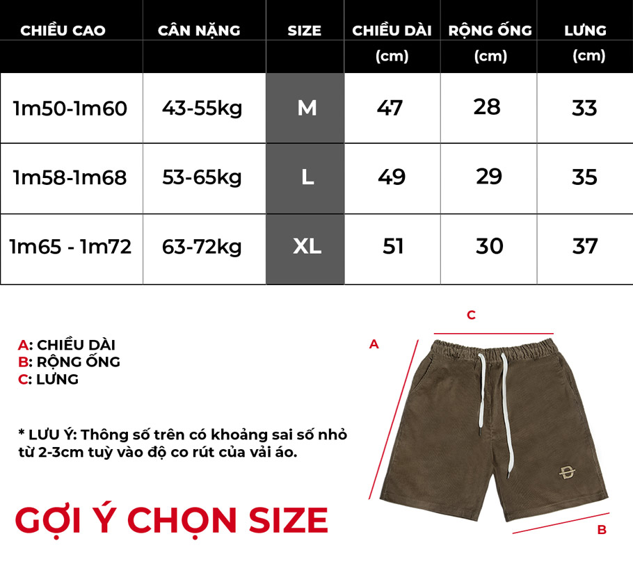 quần short local brand nam nữ nhung tăm đẹp giá rẻ