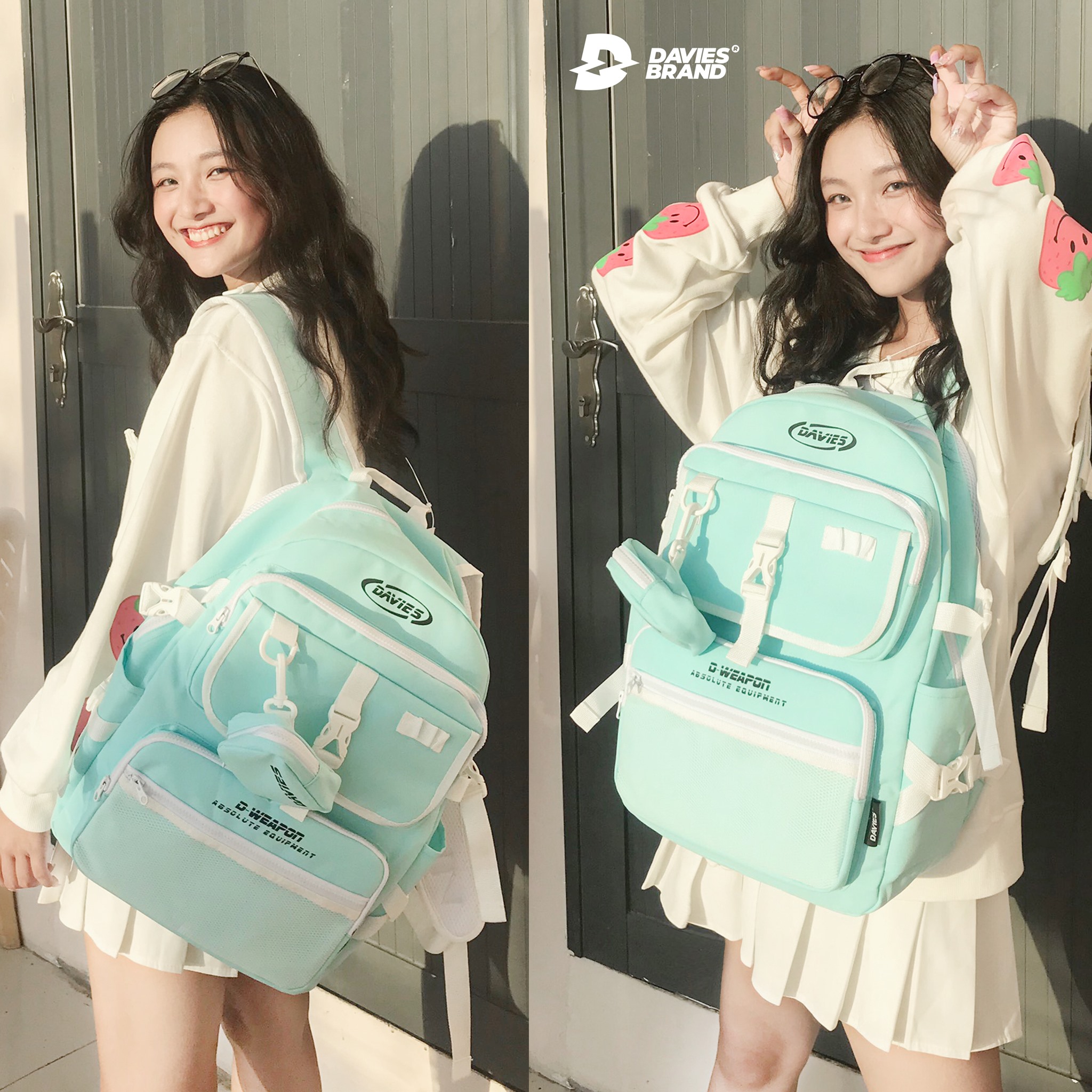 Balo local brand đẹp -Backpack Original SS2 DAVIES BRAND ® Balo Local Brand Đẹp -Backpack Original Ss2 Davies Brand ®