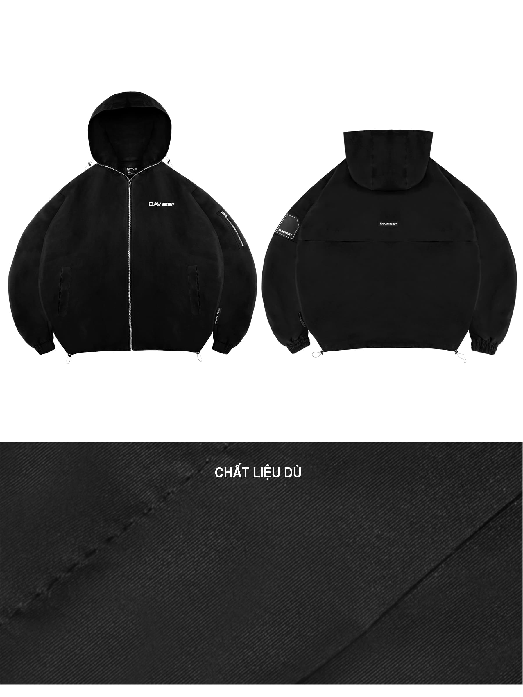 DSW Badge Hooded Jacket