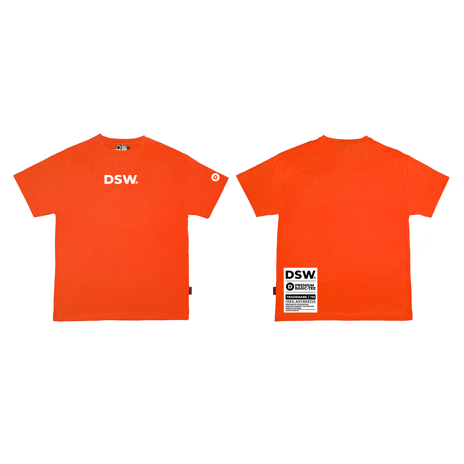 DSW Basic Tee Premium-BRICK