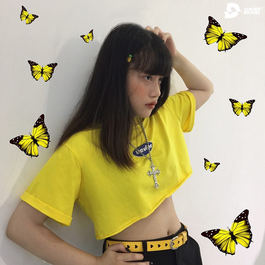 DSS Basic Croptop - YELLOW