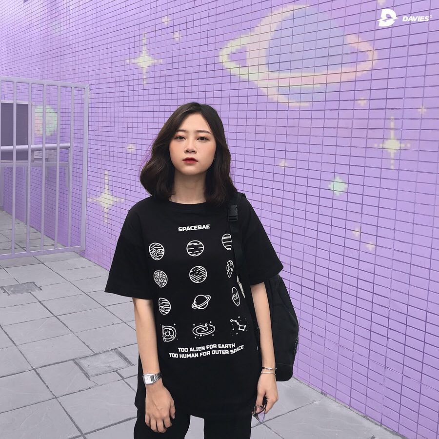 DSS Tee Davies Space - BLACK