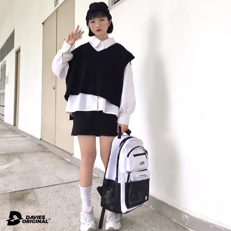 DSW Backpack Original-WHITE