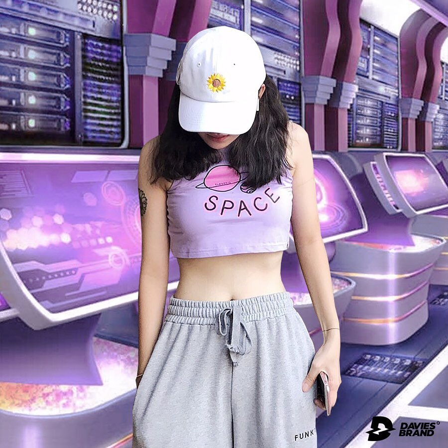 DSS Croptop Space-Violet