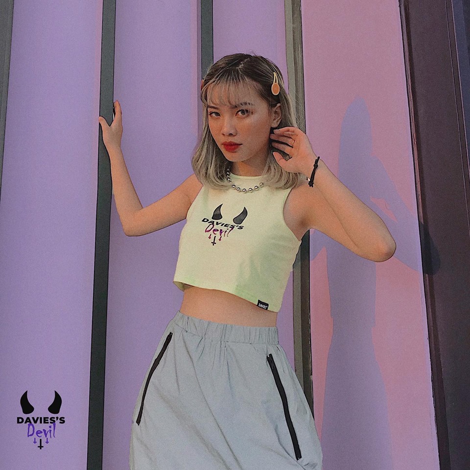 DSS Croptop Devil-Green