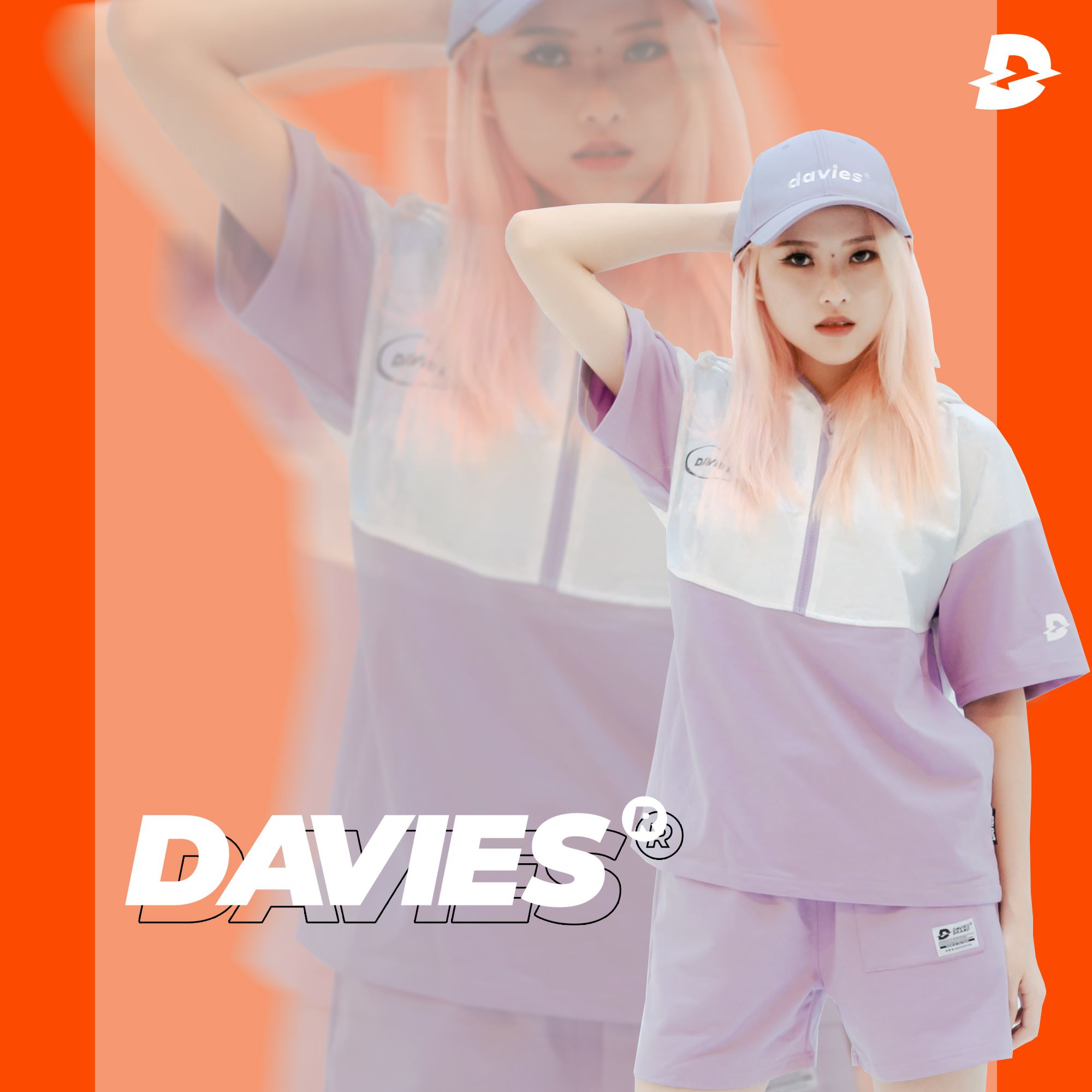 DSS Set Zipper Box-Violet