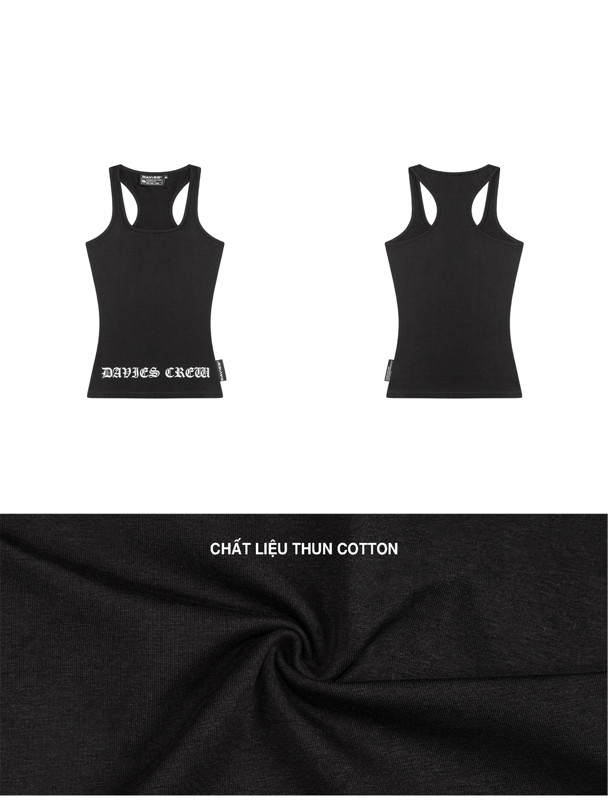 DSS Legacy Top - Đen