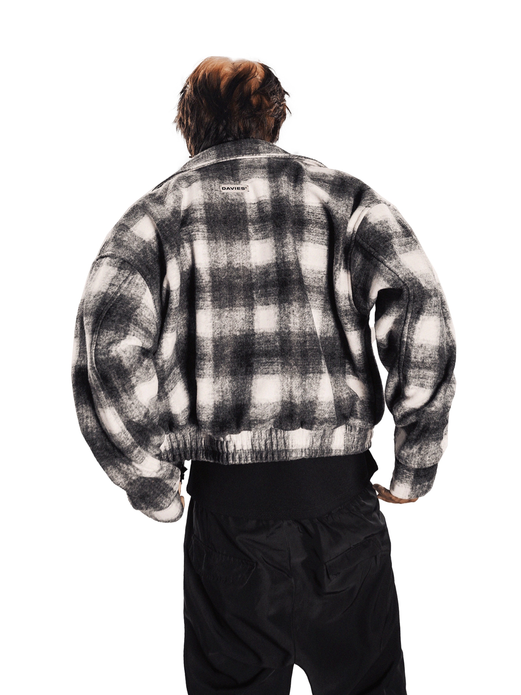 DSW Crop Bomber Jacket Classy - Caro xám đen