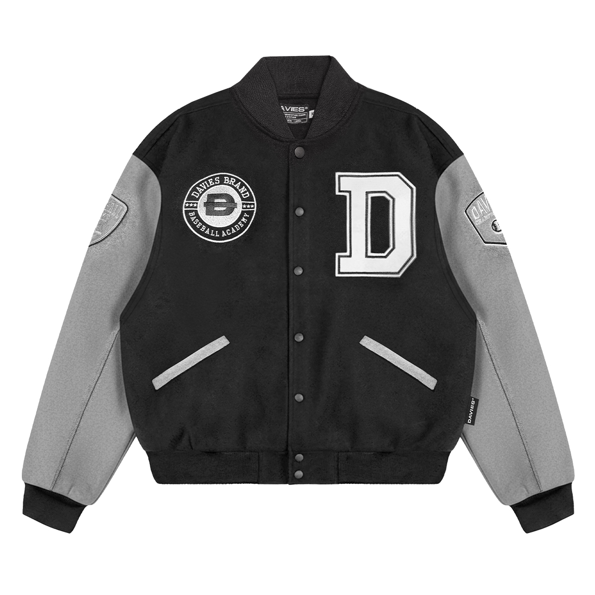 Áo khoác bóng chày local brand Davies Varsity Baseball Academy