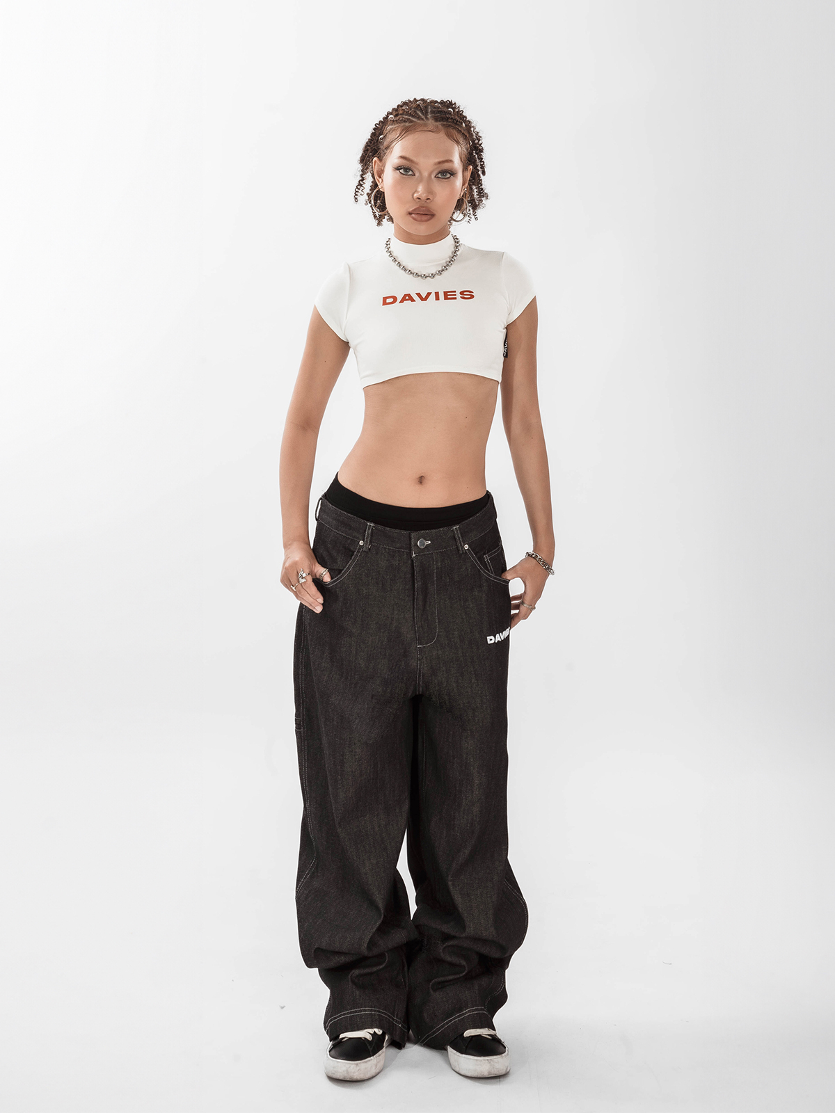 DSS High Neck Croptop Original Tee