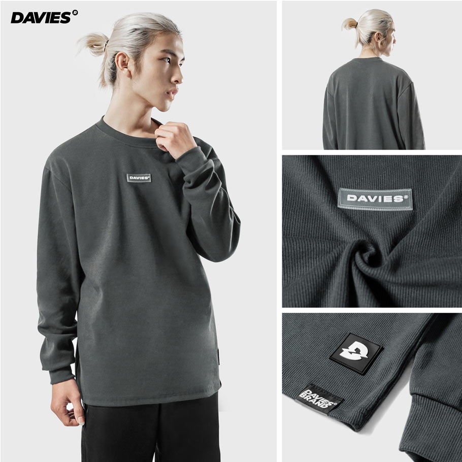 D15-T34 Rib Over Long Sleeve Tee