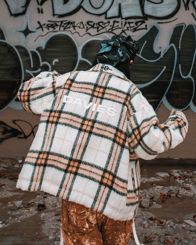 DSW Flannel Button-Up Boxy Jacket