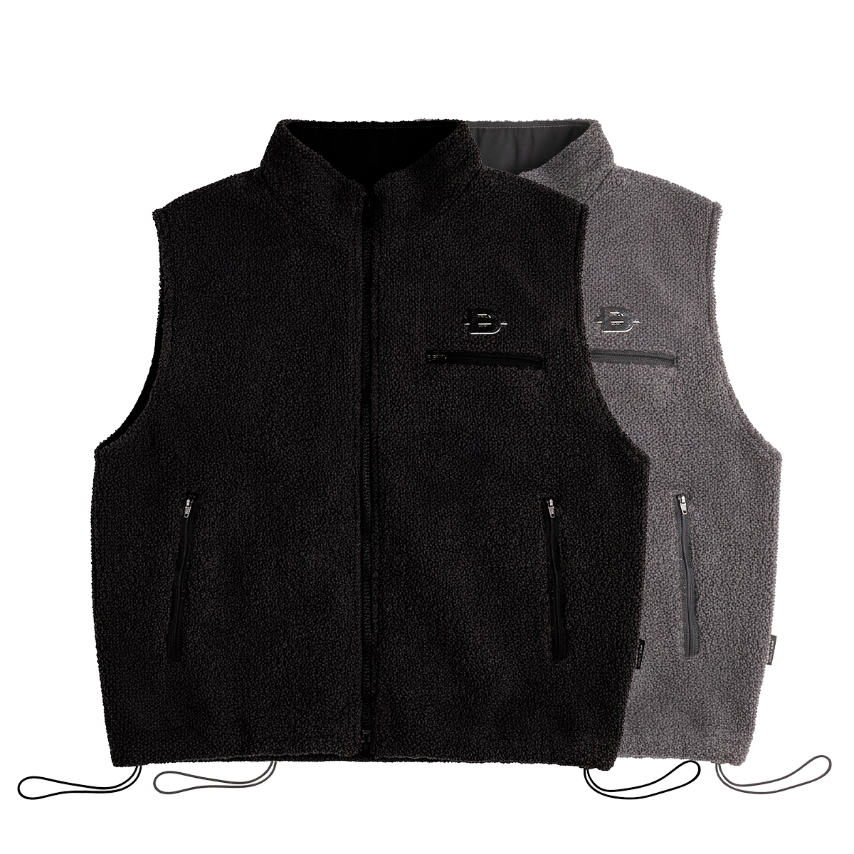 Áo gile lông nam nữ khoác ngoài DAVIES có lót dù