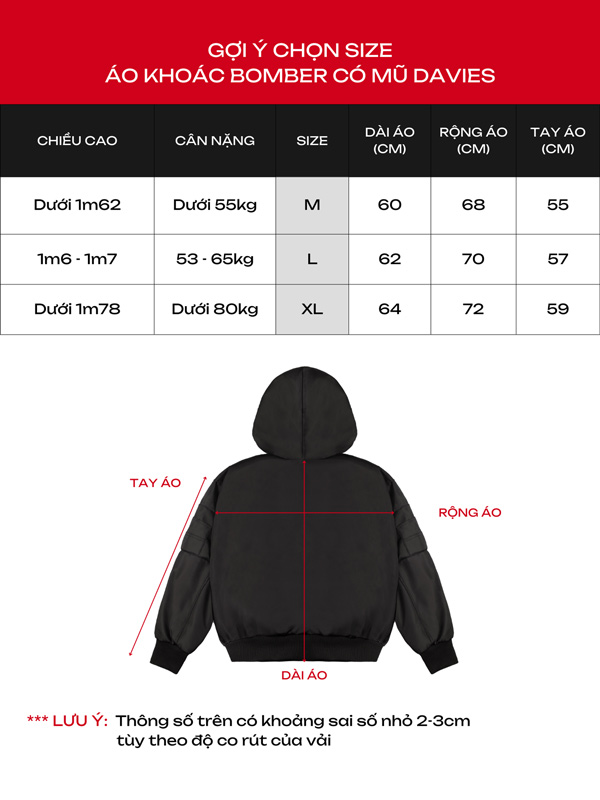 DSW Double Box Hooded Bomber Jacket