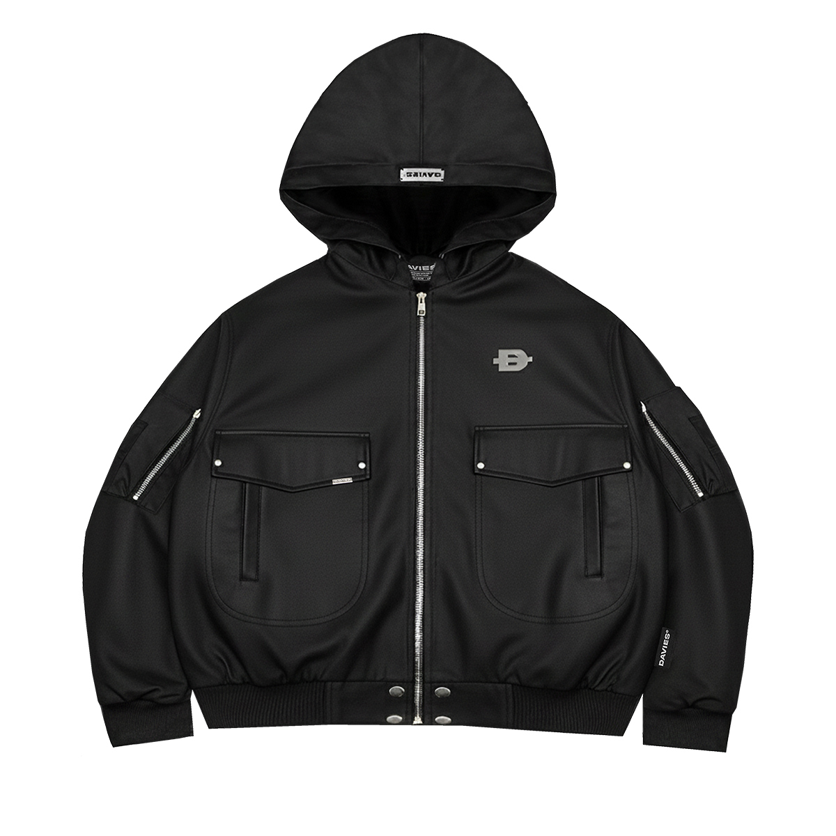 DSW Double Box Hooded Bomber Jacket