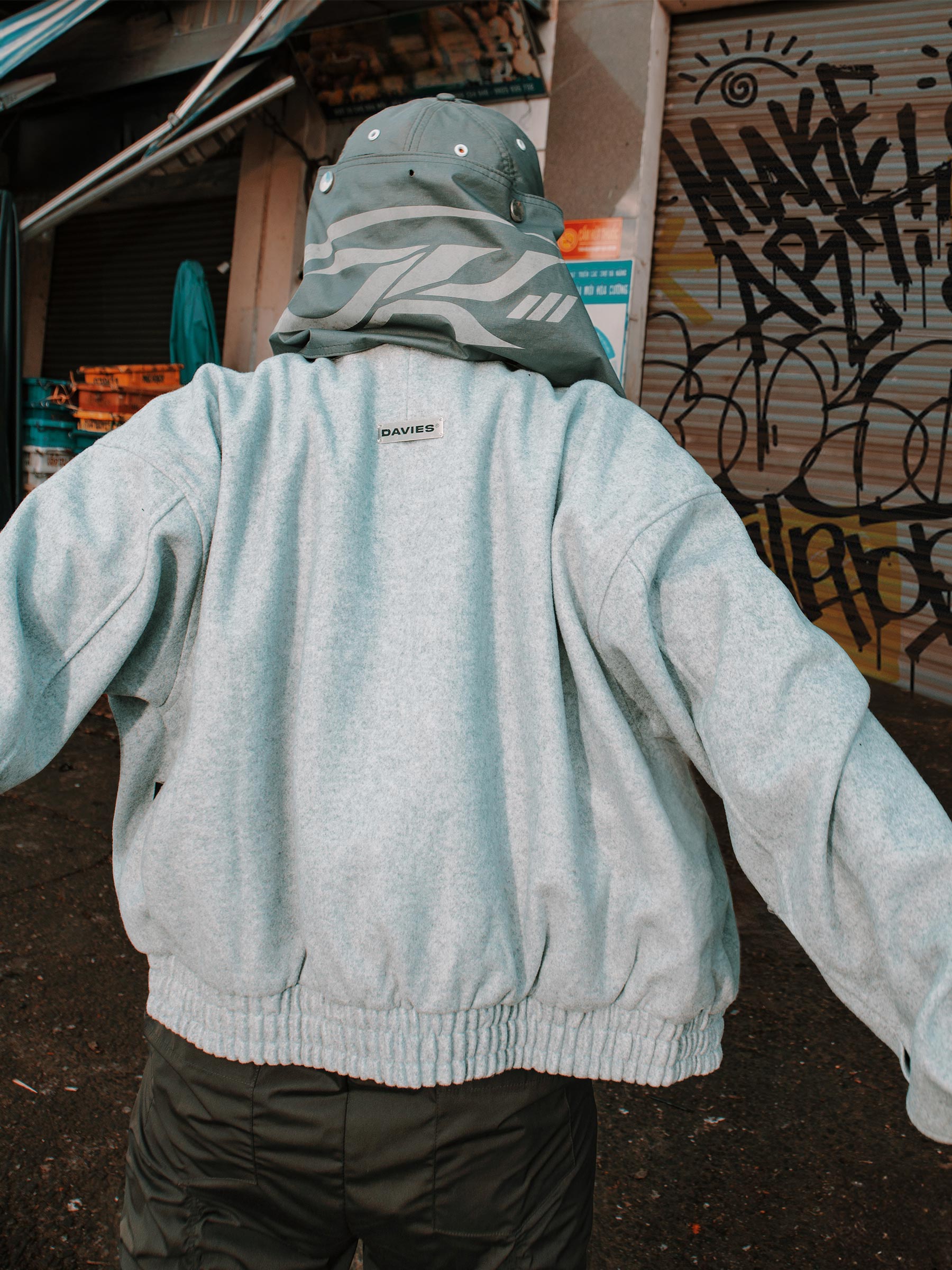 DSW Crop Bomber Jacket Classy