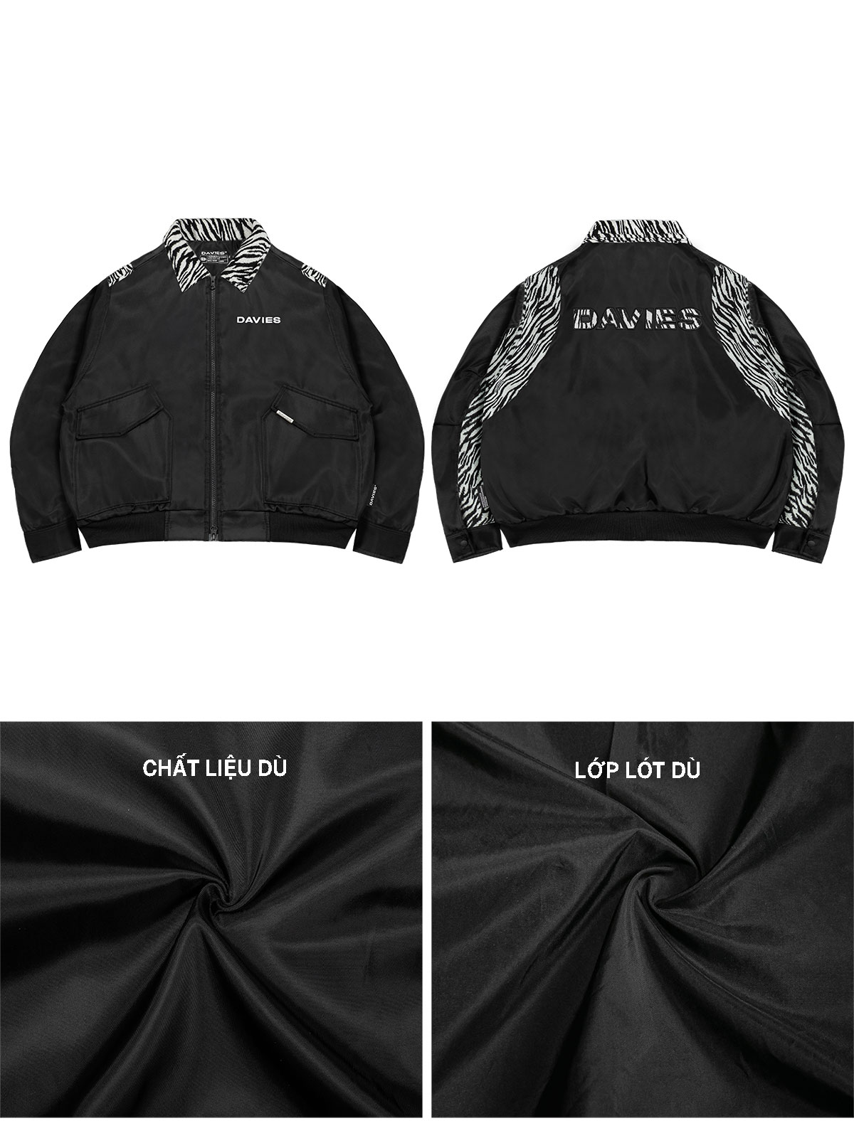 DSW Flannel Type Logo Jacket