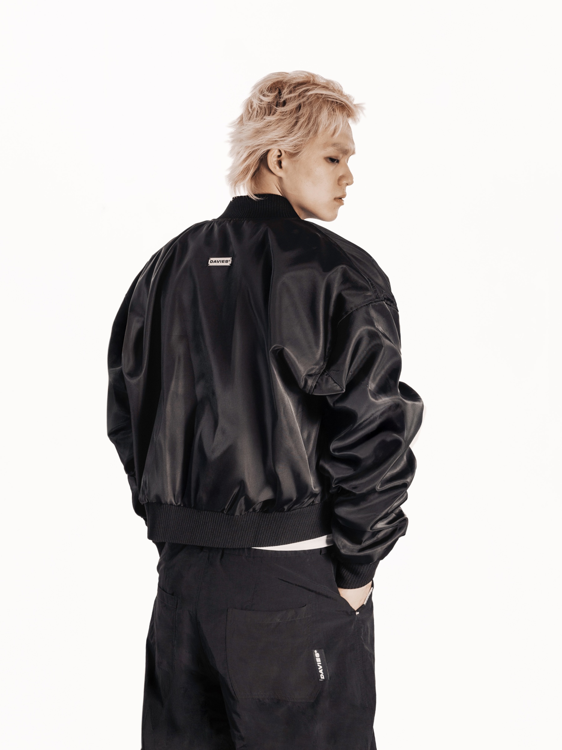 DSW Metal Buttons Bomber Jacket