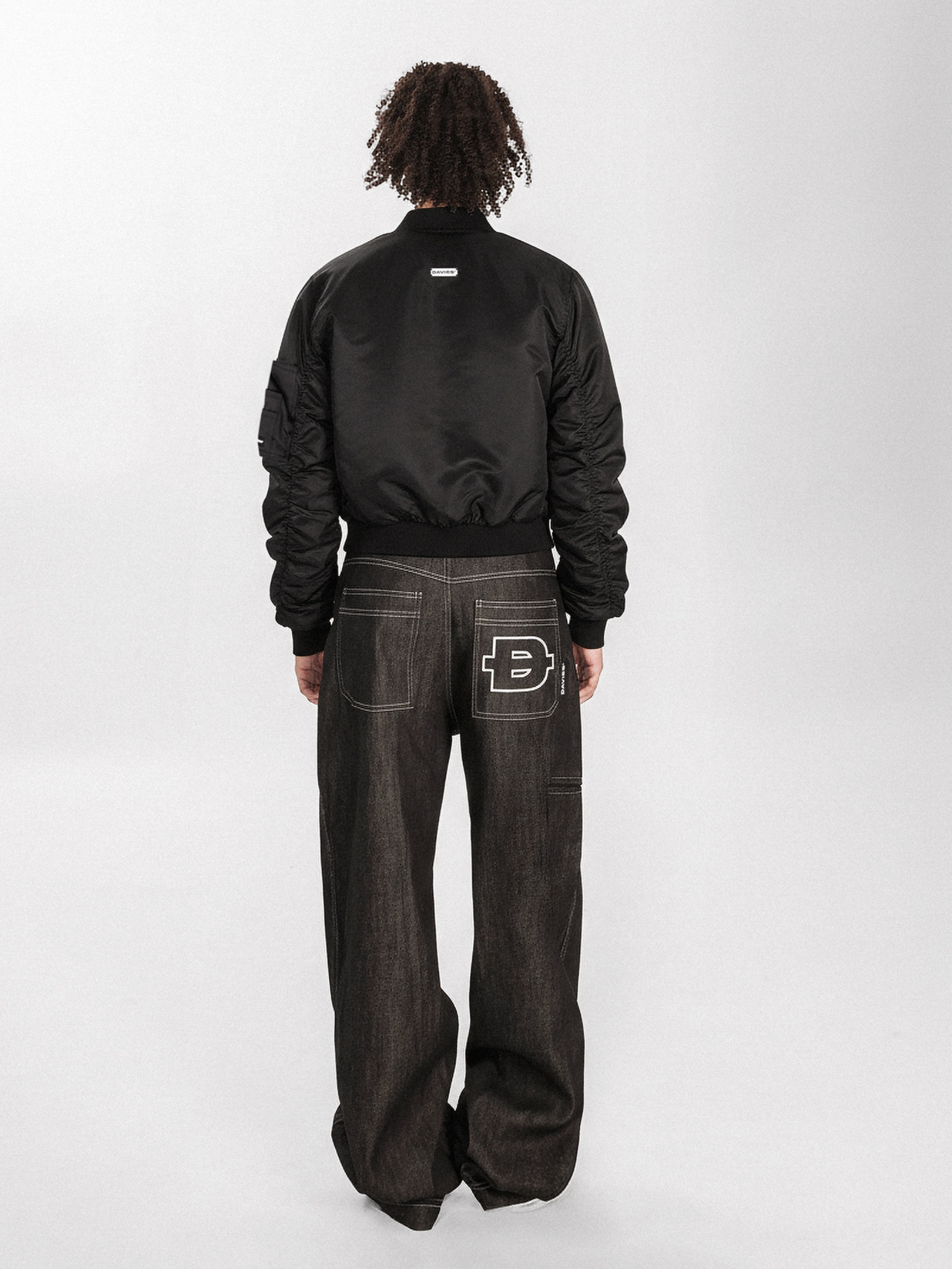 DSW Metal Buttons Bomber Jacket