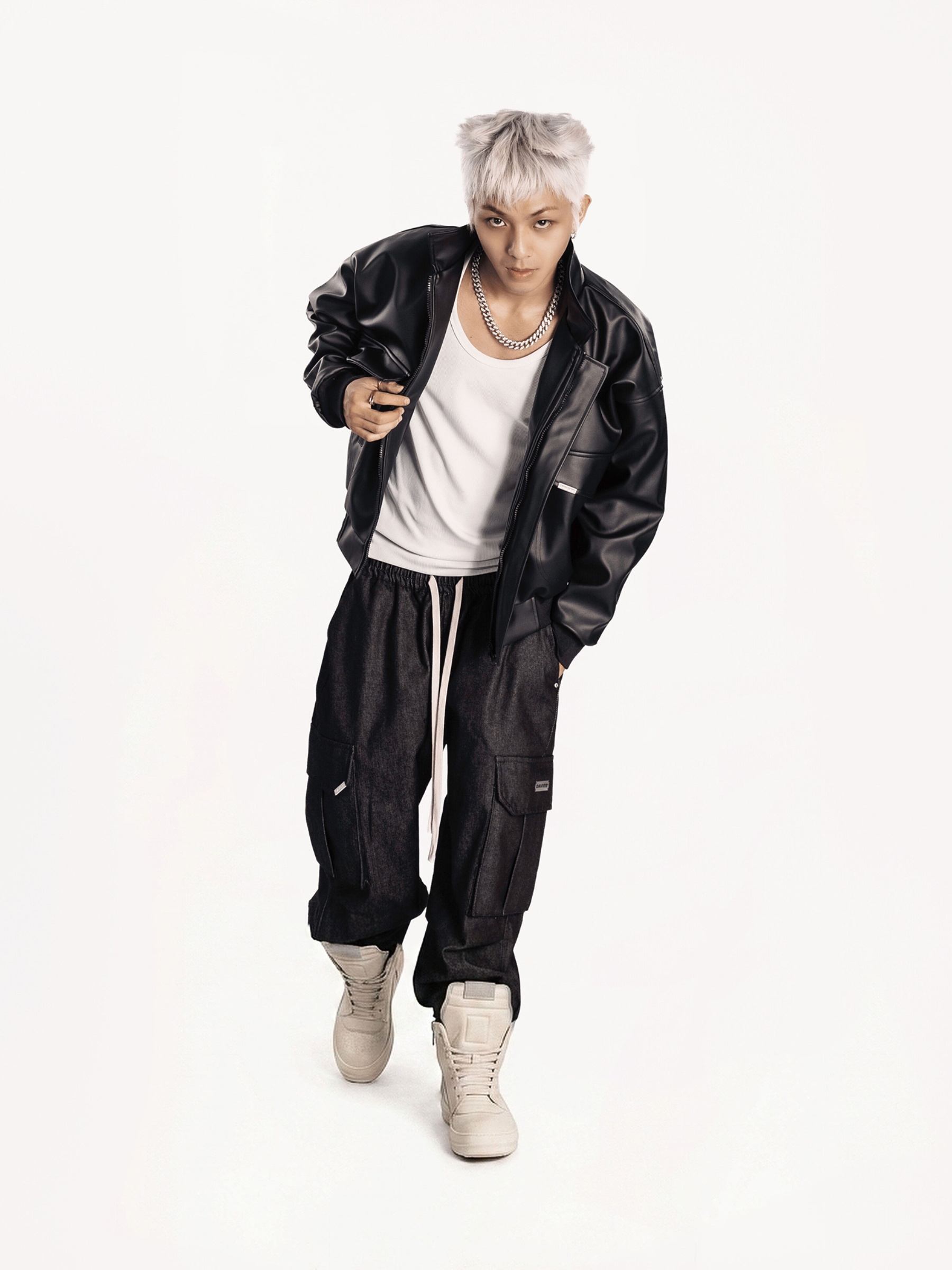 DSW Crop Bomber Jacket Classy