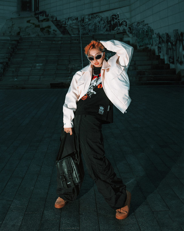 DSW Crop Bomber Jacket Classy