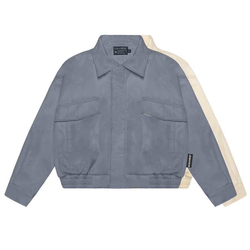 Bomber jacket nam nữ local brand vải dù Crop Bomber Jacket Classy