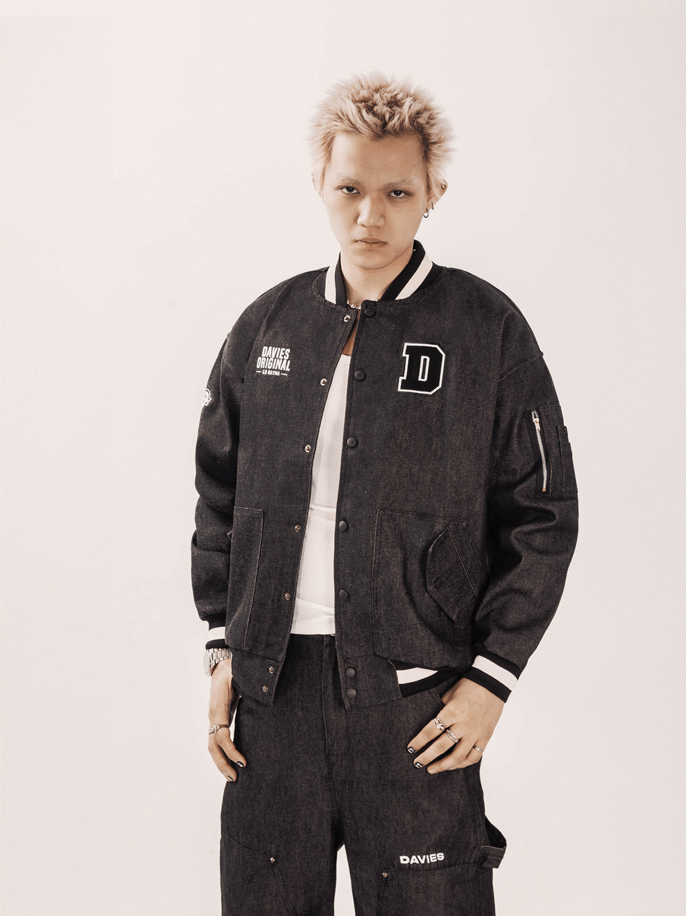 DSW Bomber Khaki Daviesism Jacket