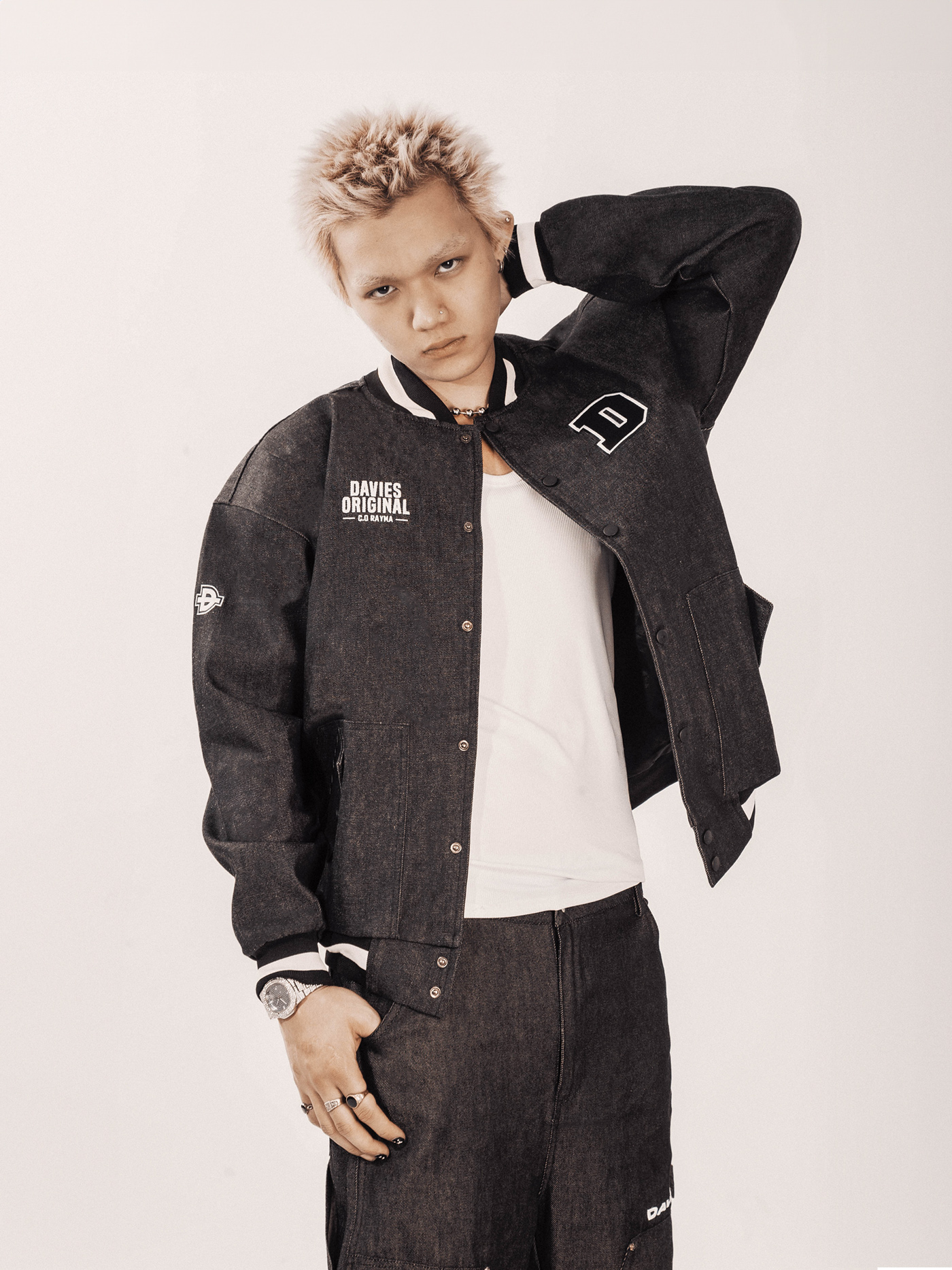 DSW Bomber Khaki Daviesism Jacket