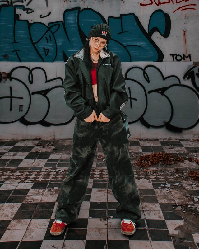 DSW Flannel Type Logo Jacket