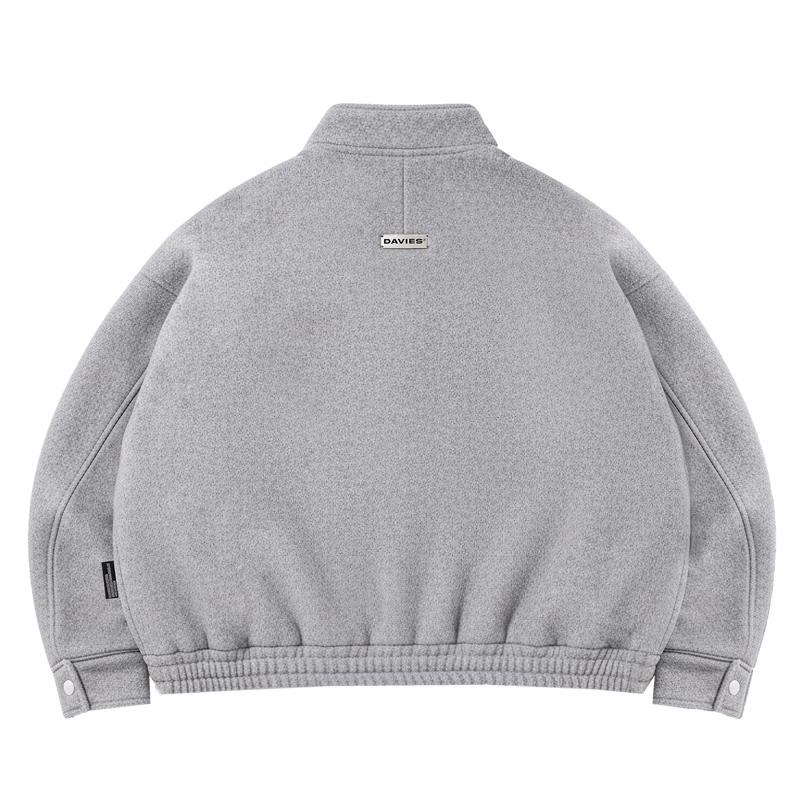 DSW Crop Bomber Jacket Classy - Dạ xám đen