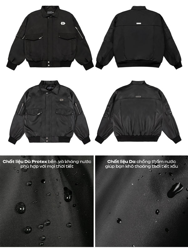 DSW Double Box Bomber Jacket