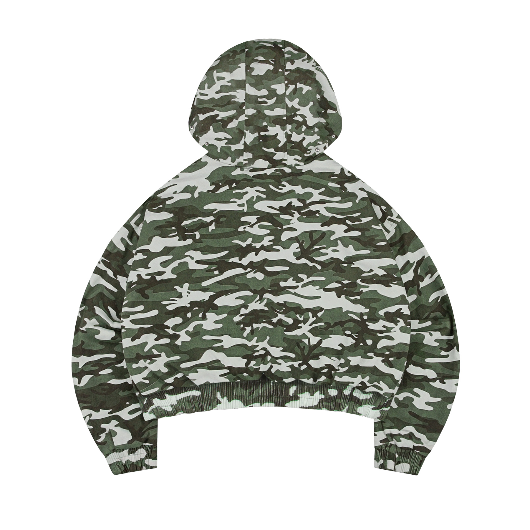 DSW Obscure Cloak Hooded Jacket - Camo xanh