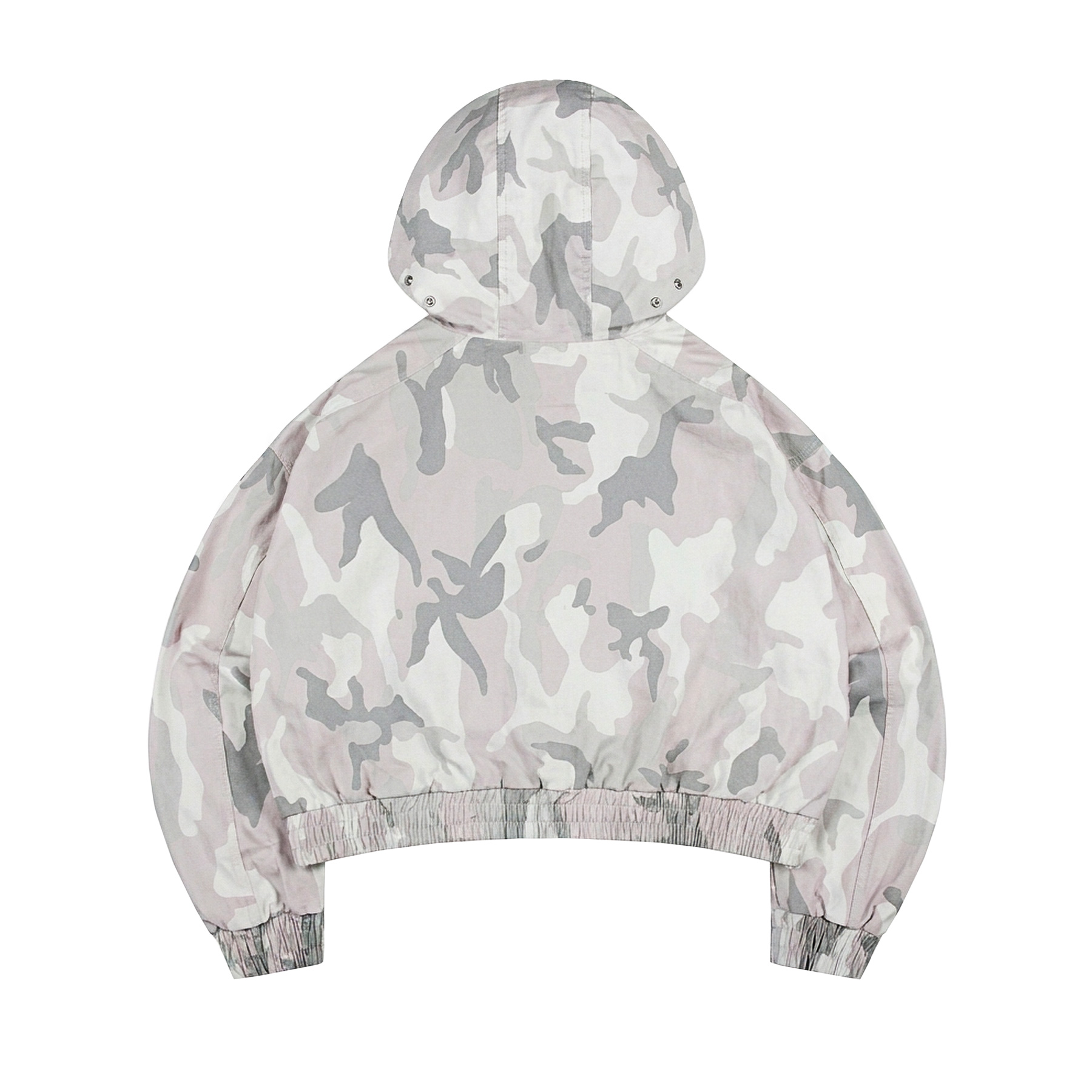 DSW Obscure Cloak Hooded Jacket - Camo trắng