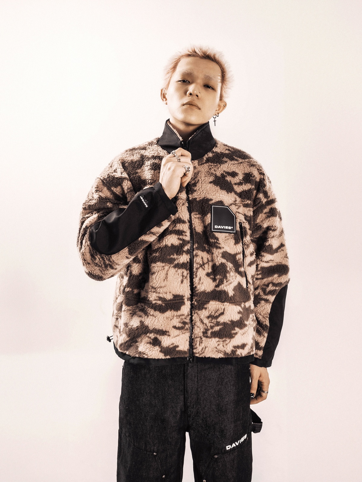 DSW Fleece Zip-Up Jacket