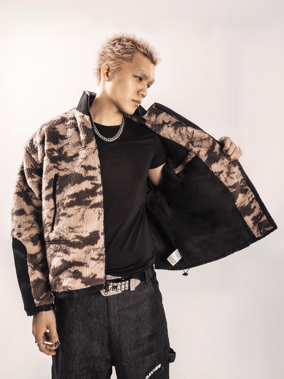 DSW Fleece Zip-Up Jacket