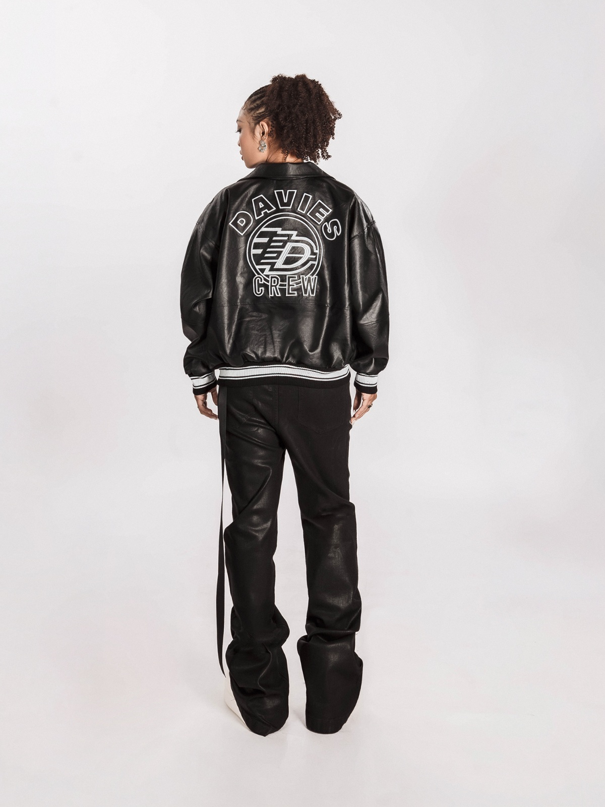 DSW Crew Varsity Leather Jacket