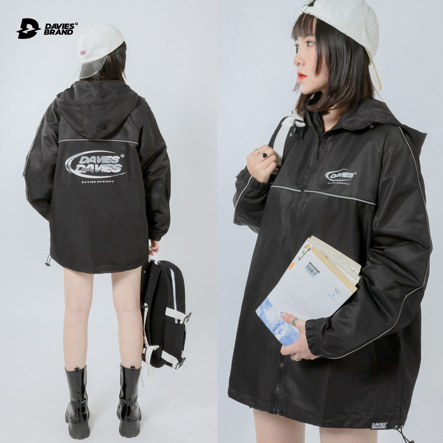 DSW Jacket Medal Reflective-Đen