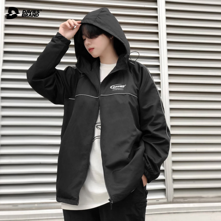 DSW Jacket Medal Reflective-Đen