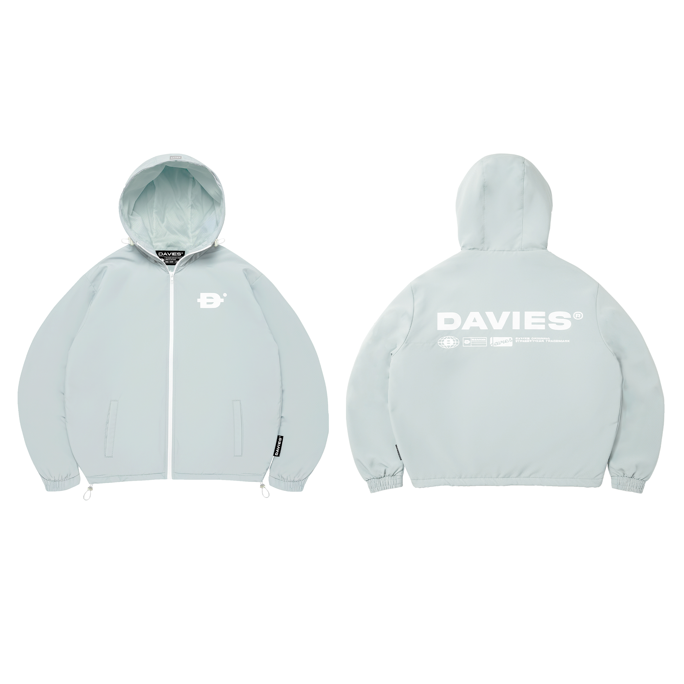 DSW Hooded Basic Jacket - Xám