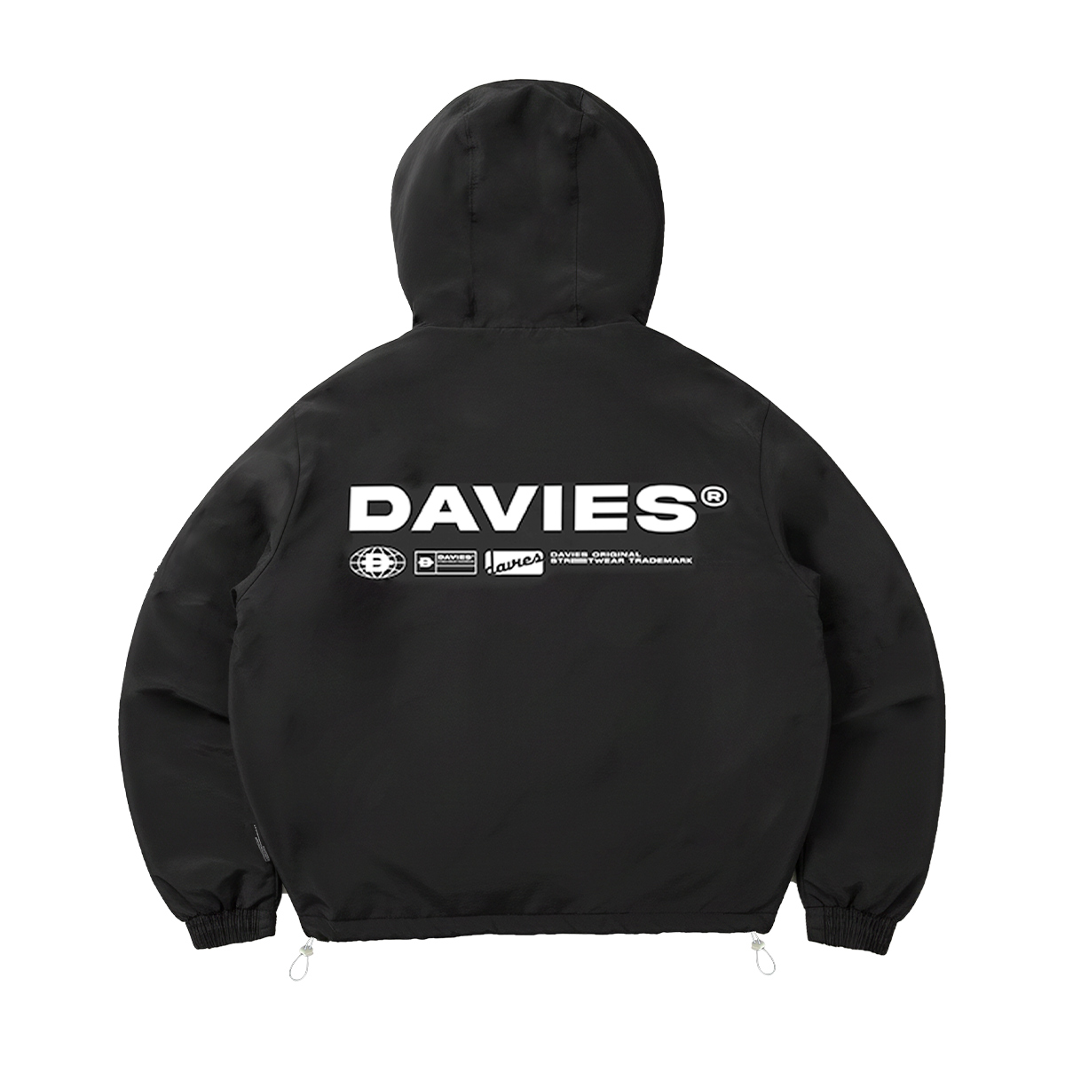 DSW Hooded Basic Jacket - Đen