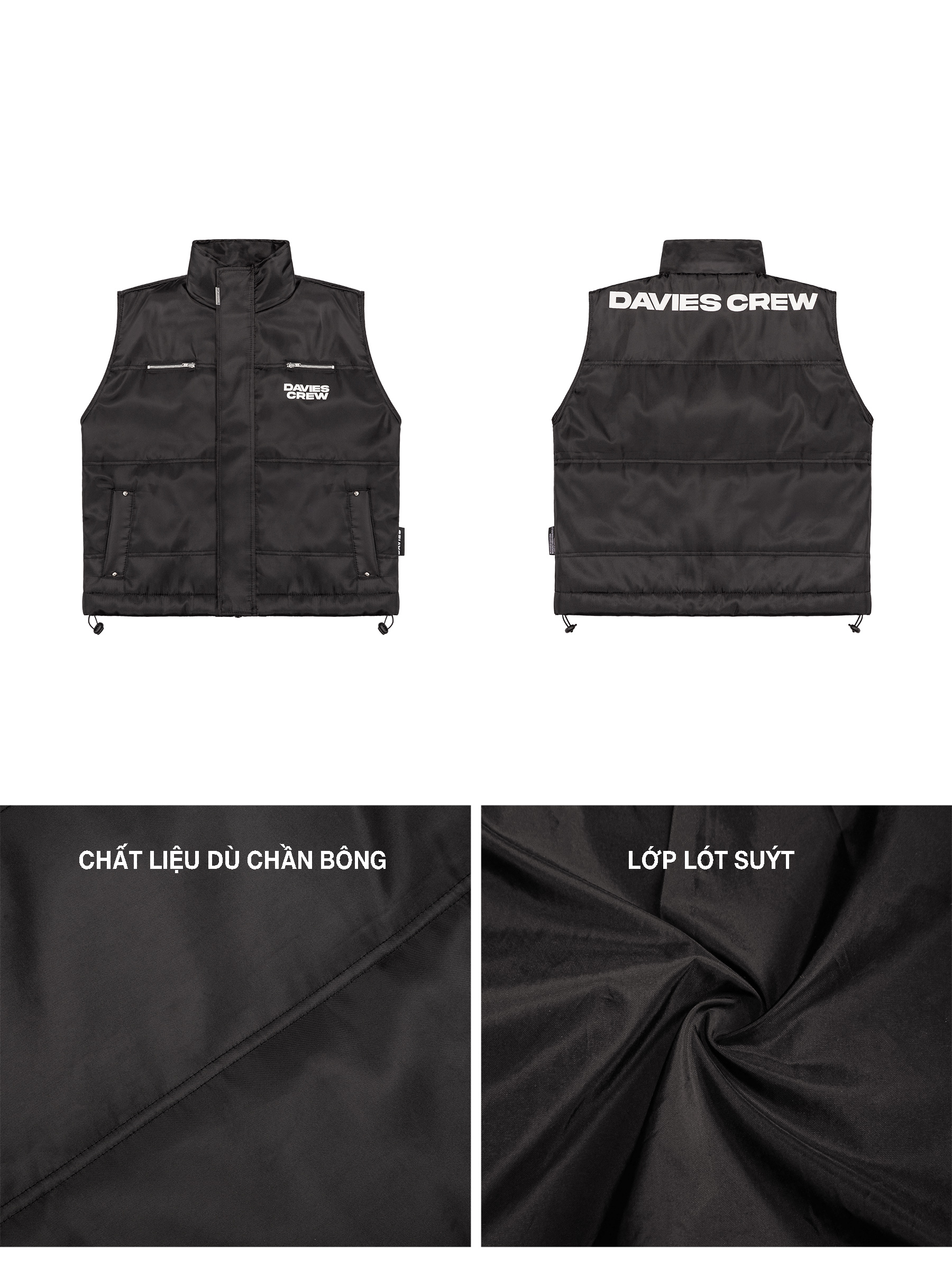 DSW Davies Crew Puffer Vest