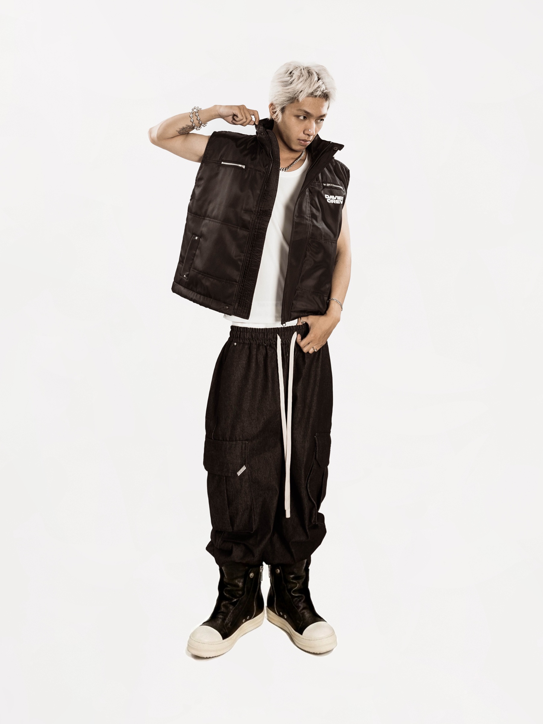 DSW Davies Crew Puffer Vest Jacket