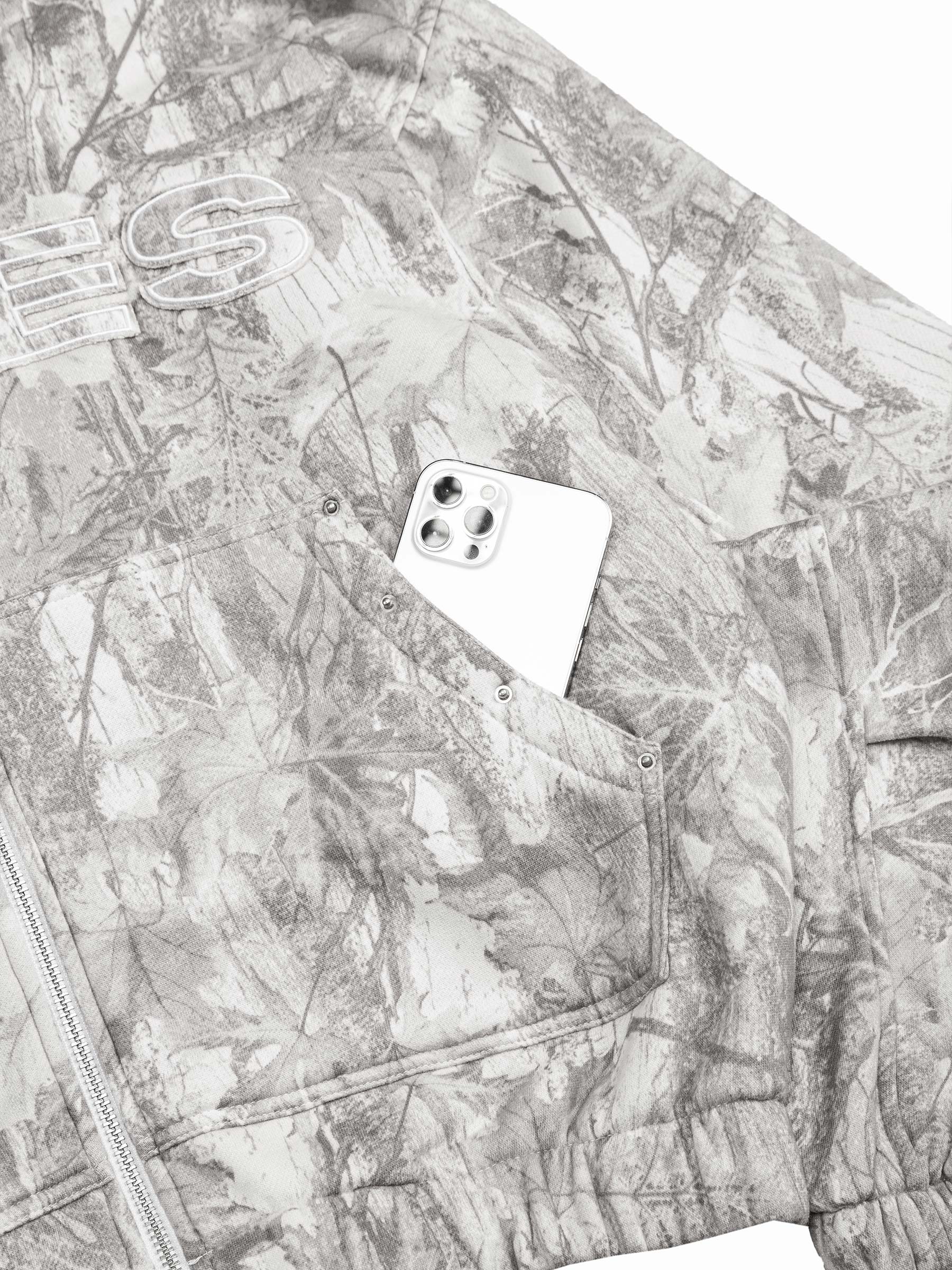 DSW Commando Hoodie Zip - Hologram