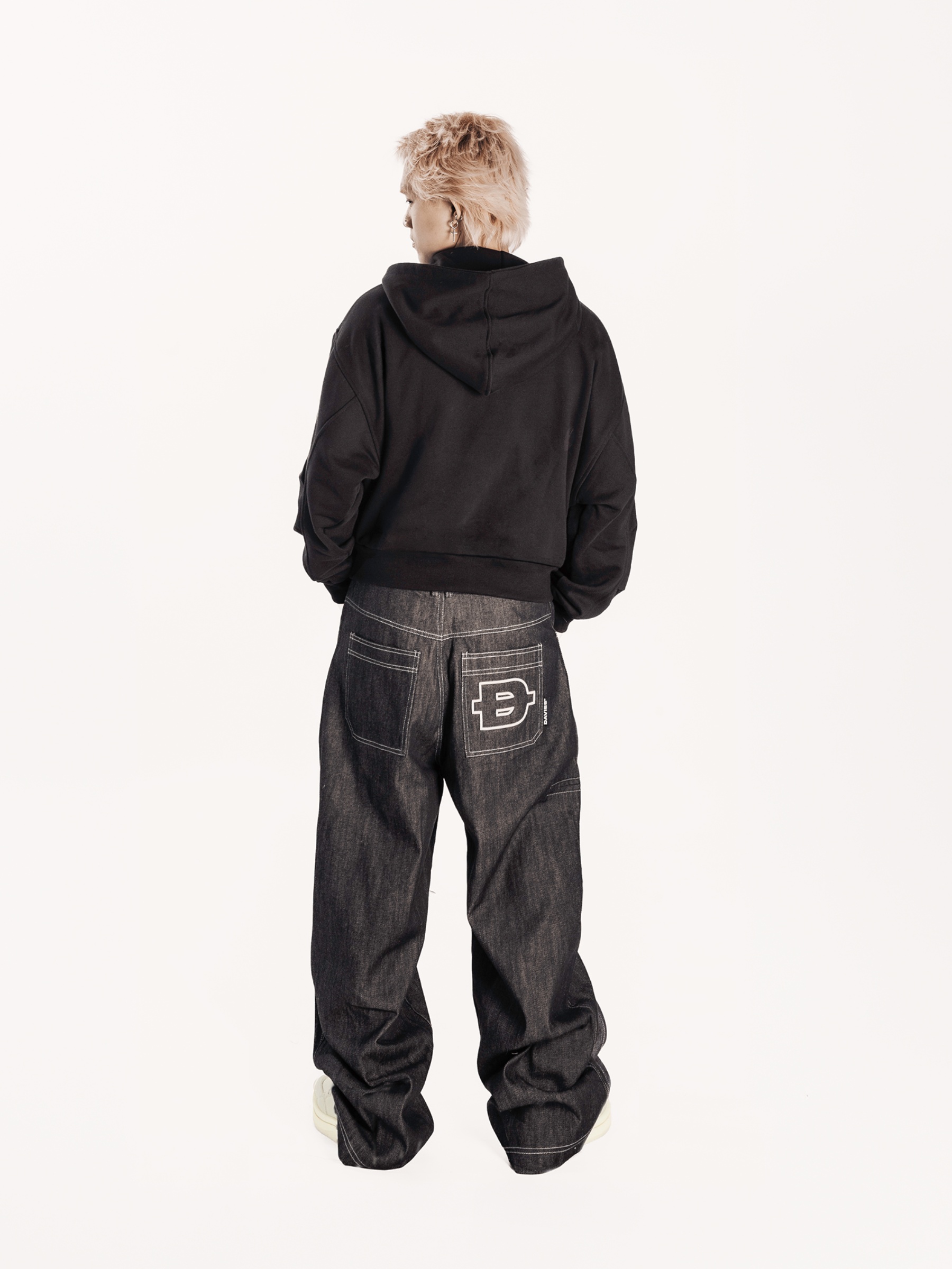 DSW Patchwork Hoodie Zip